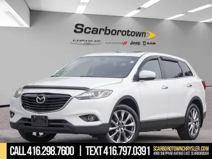 White 2015 Mazda CX-9 SUV / Crossover  Automatic
