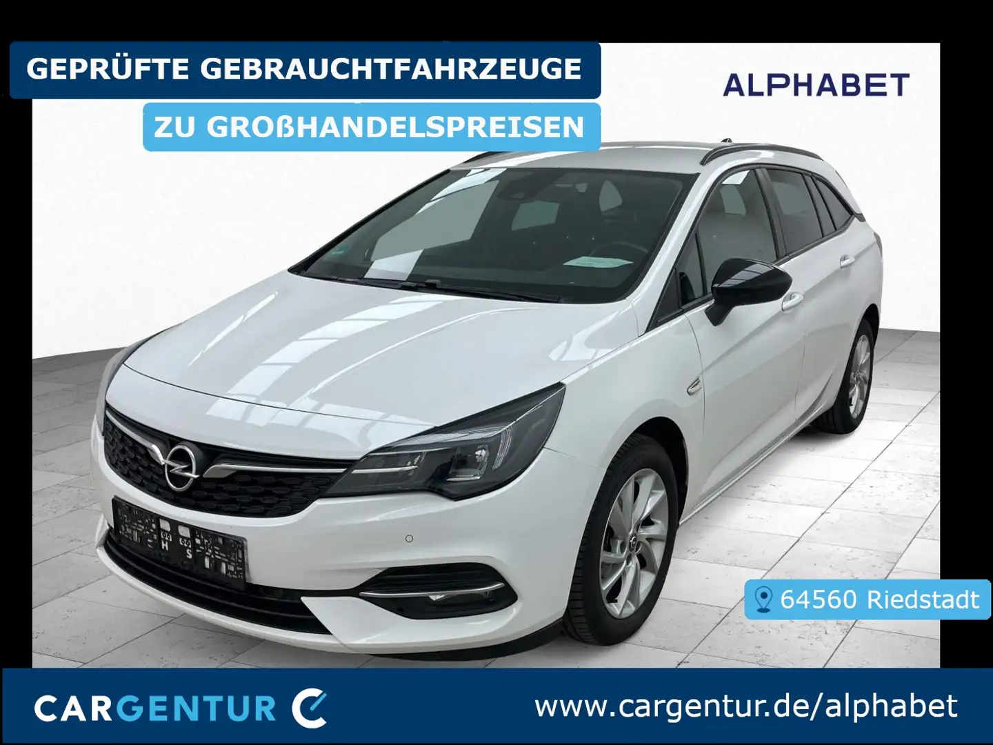 Opel Astra K 1.5 D Business Edition AHK Weiß - 1