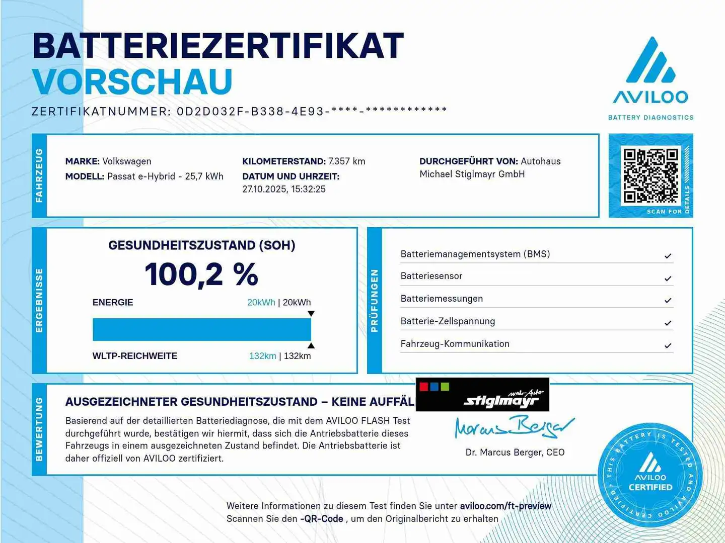 Volkswagen Passat R-Line 1.5 TSI eHybrid +R-Line+BlackStyle Rot - 2