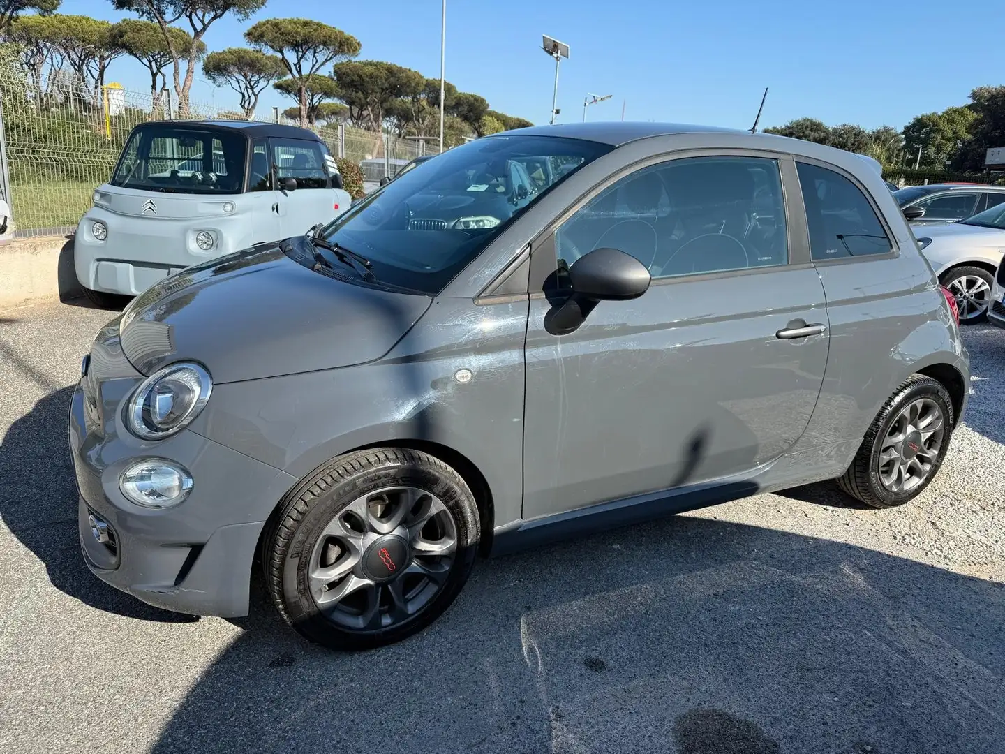 Fiat 500 500 III 2015 1.0 hybrid Sport 70cv Grigio - 2