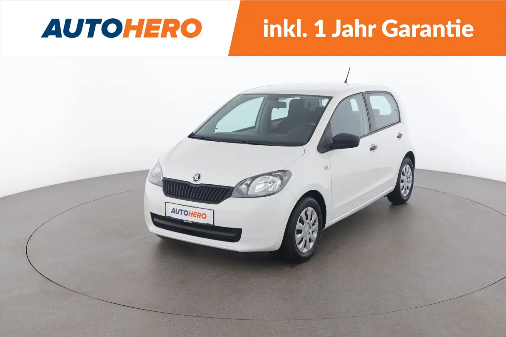 Skoda Citigo 1.0 MPI Active Weiß - 1