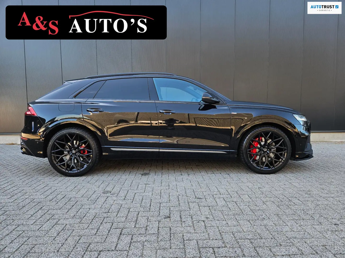 Audi Q8 55 TFSI e Quattro 3x S line Panodak Luchtvering Rs Nero - 1
