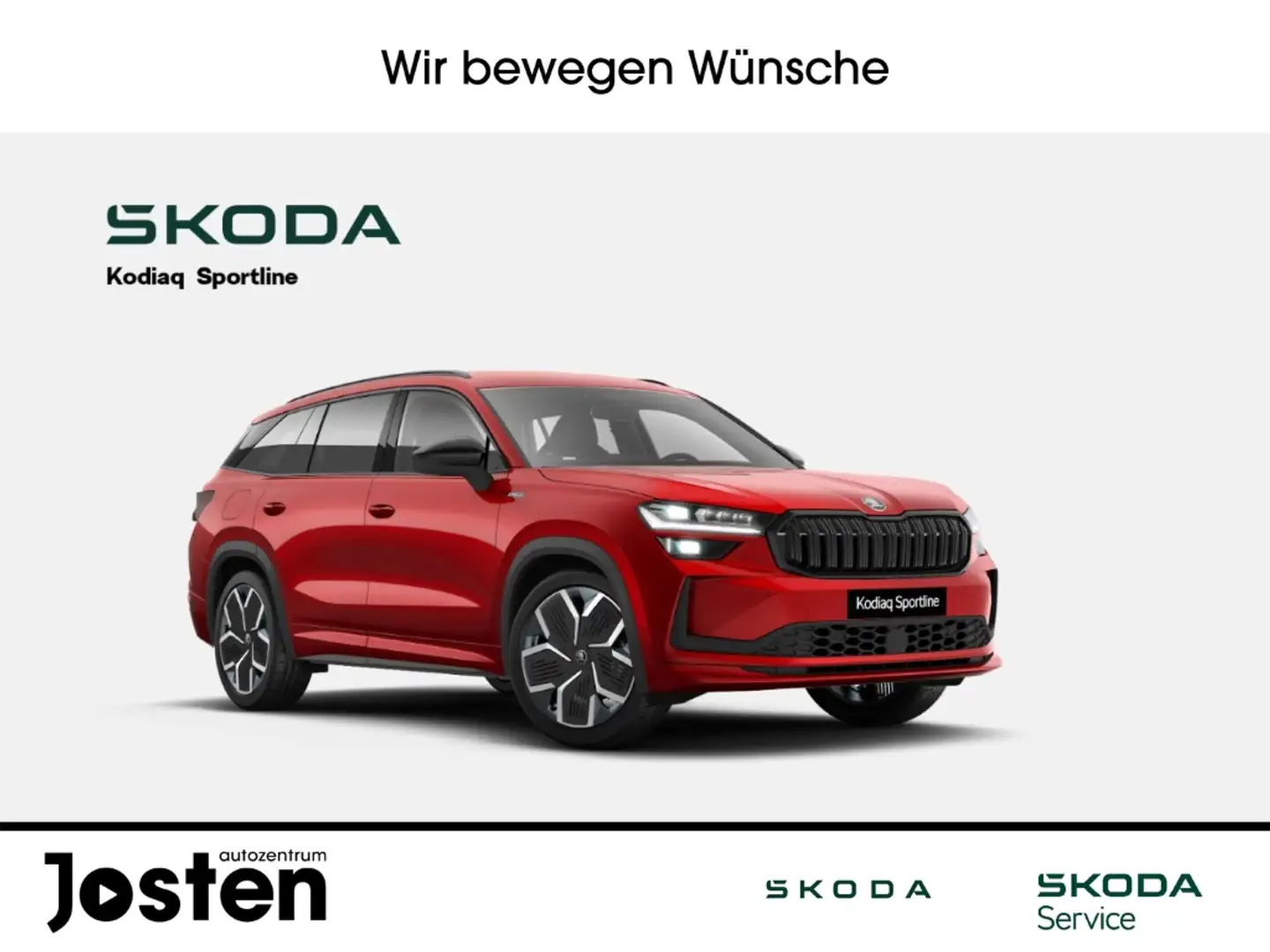 Skoda Kodiaq Sportline 1.5TSI iV DCC+ FahrAss+ Infotain+ Komfor Rot - 1