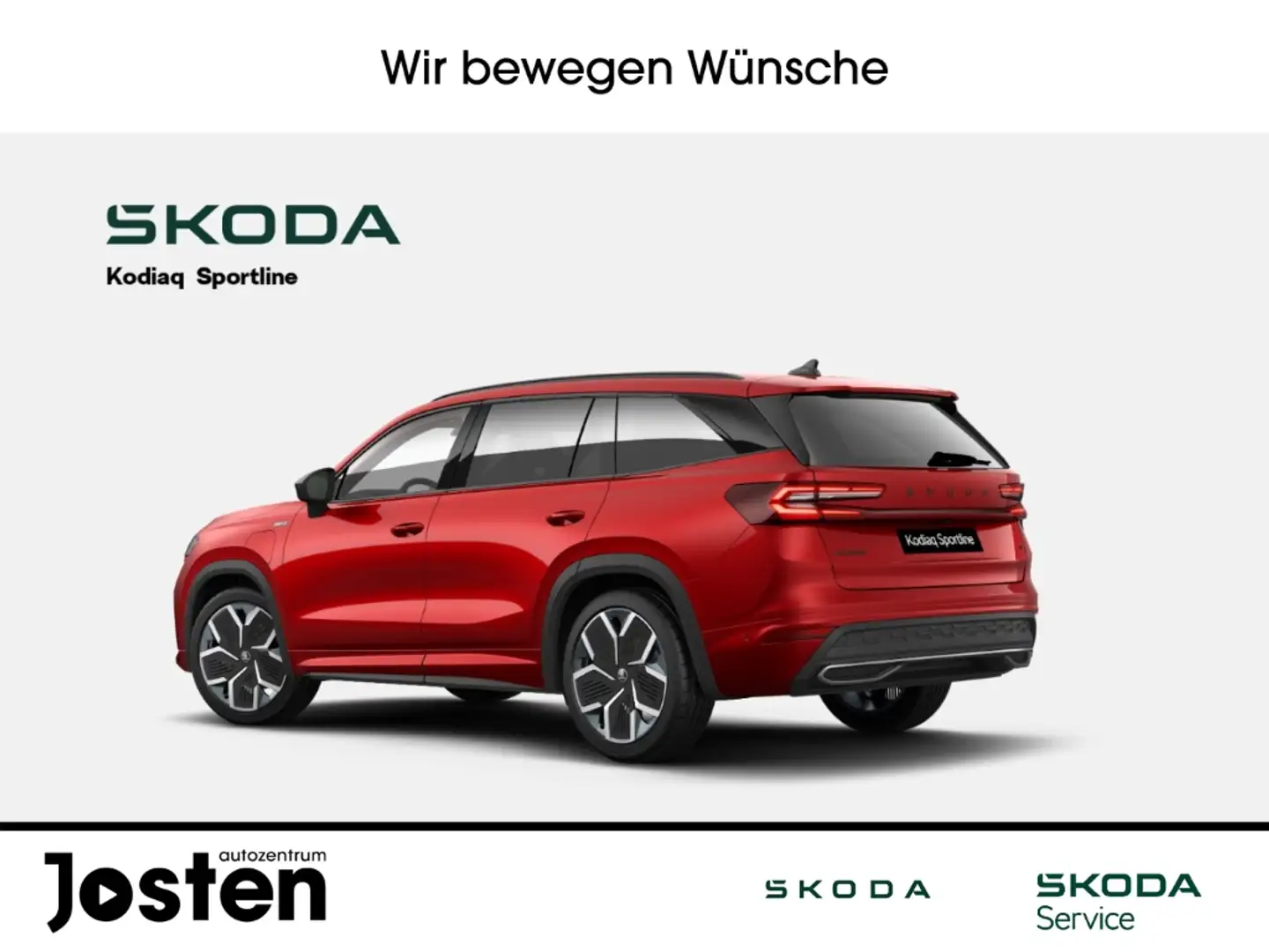 Skoda Kodiaq Sportline 1.5TSI iV DCC+ FahrAss+ Infotain+ Komfor Rouge - 2