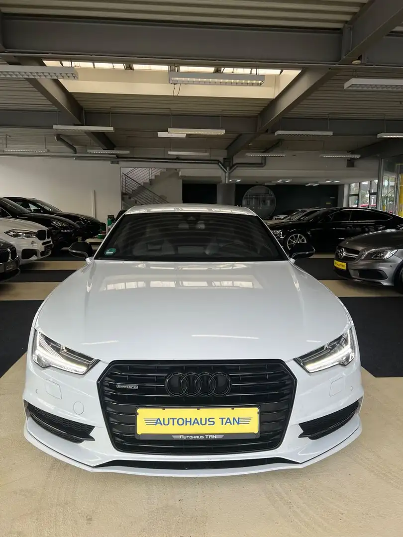 Audi A7 Sportback 3.0TDI quattro competition RS-SITZE Weiß - 2