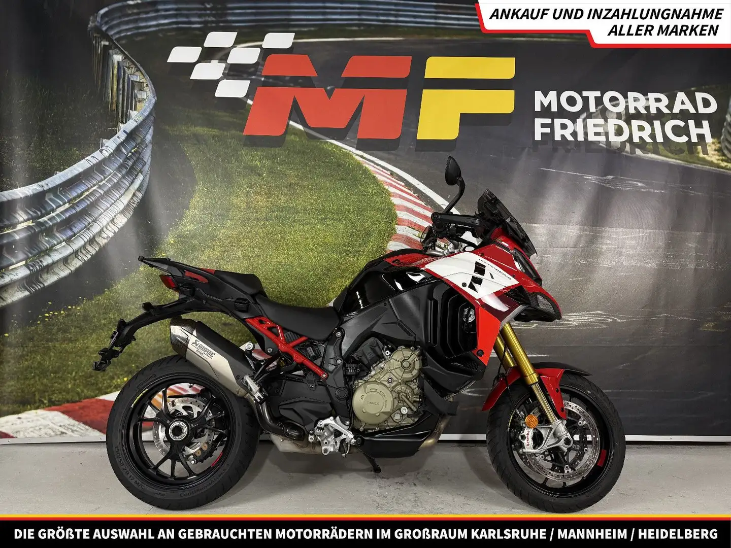Ducati Multistrada V4 PIKES PEAK [GARANTIE BIS 09/2027] Piros - 1
