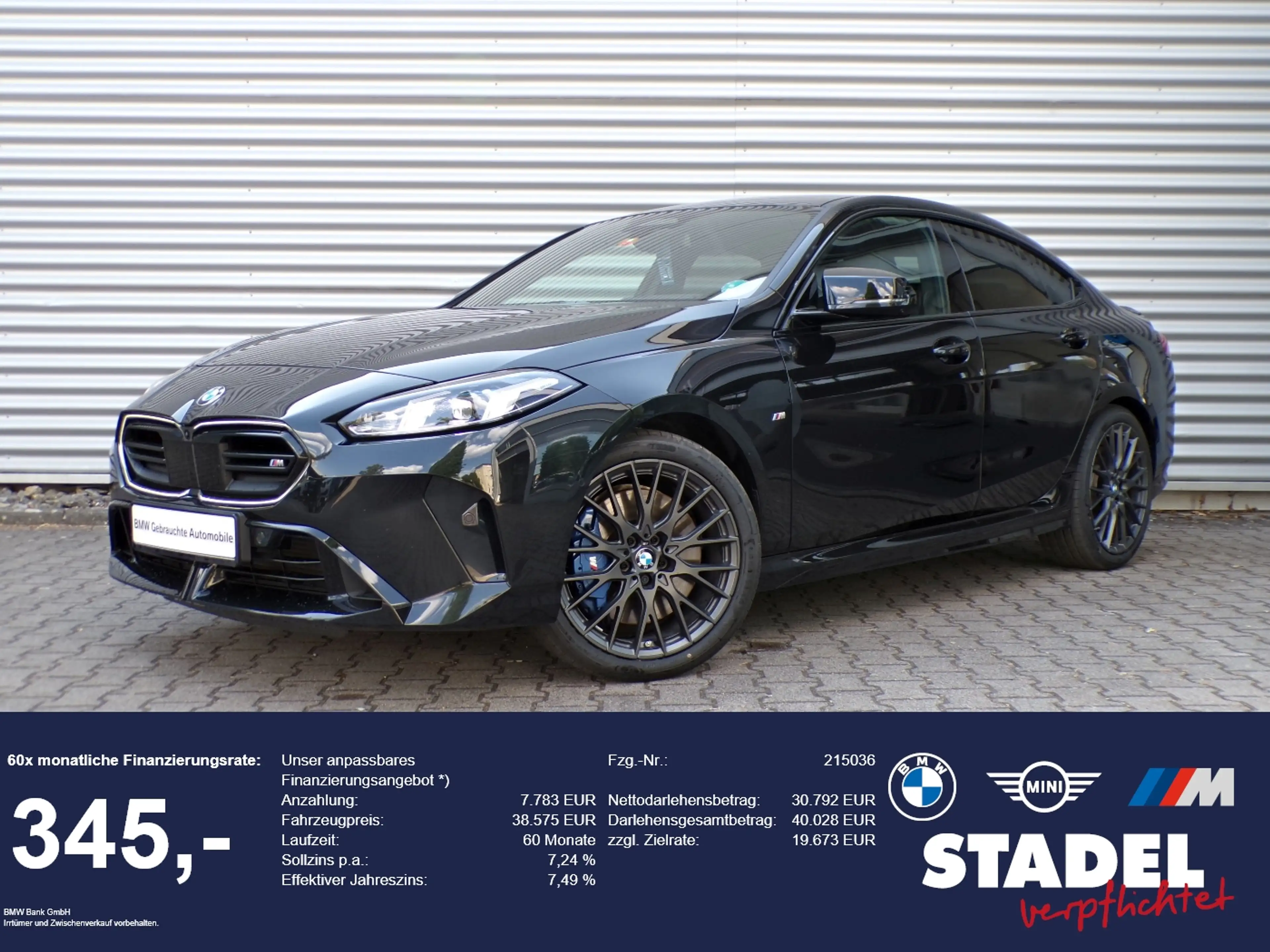 BMW 235 M xDrive Gran Coupé InnoPaket HuD h/k 360° SH