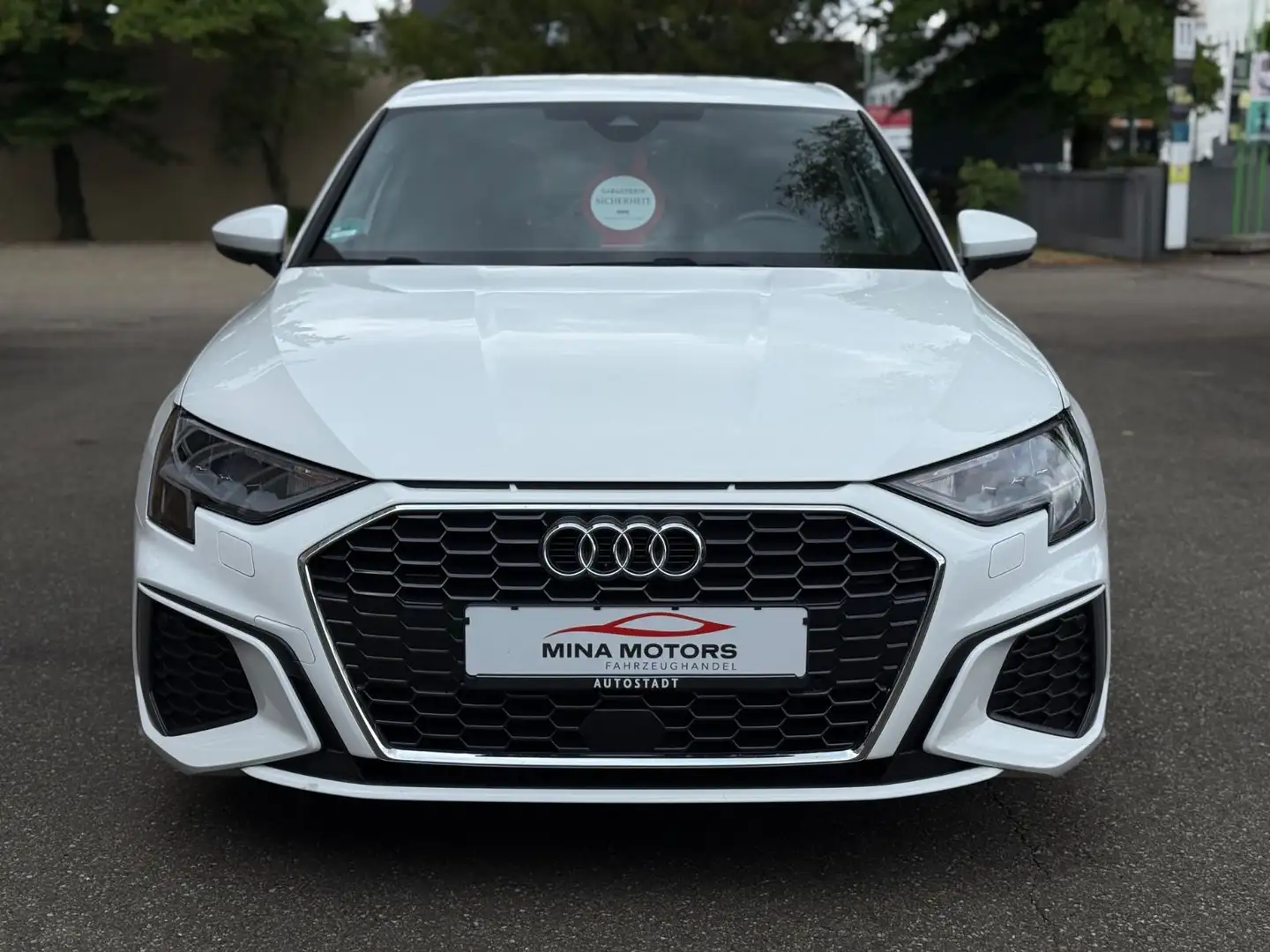 Audi A3 Sportback 35 TFSI S line Bianco - 2