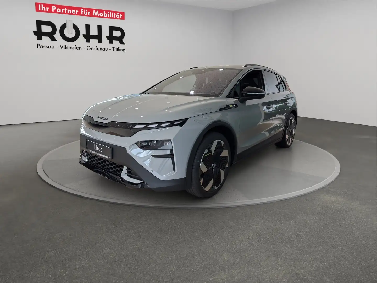 Skoda Elroq RS (LED.Kamera.Navi.Winter.AHK.CANTON) 4x4 NEUWAGE Gris - 2