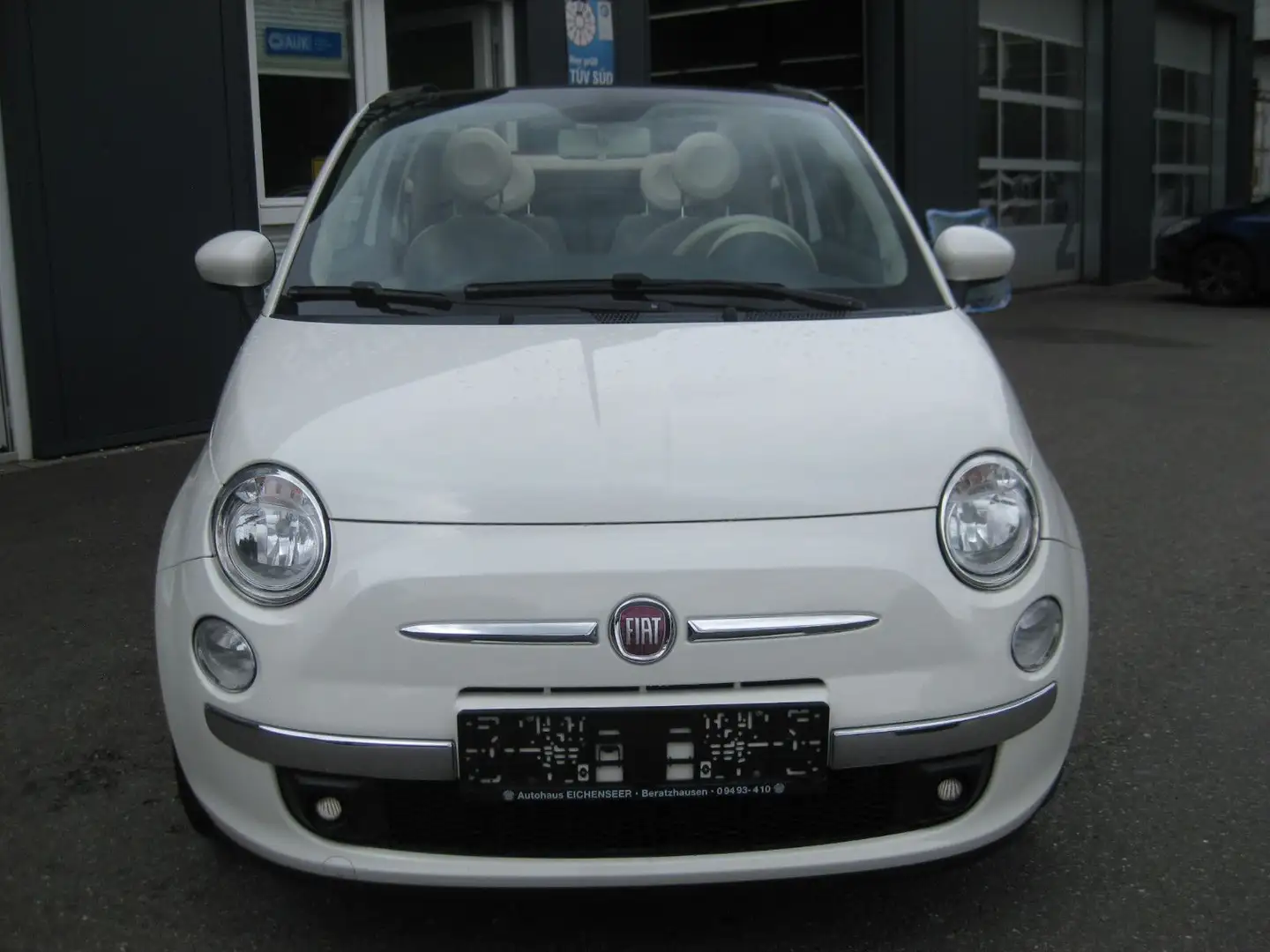Fiat 500C Lounge "GEPFLEGT" Weiß - 2