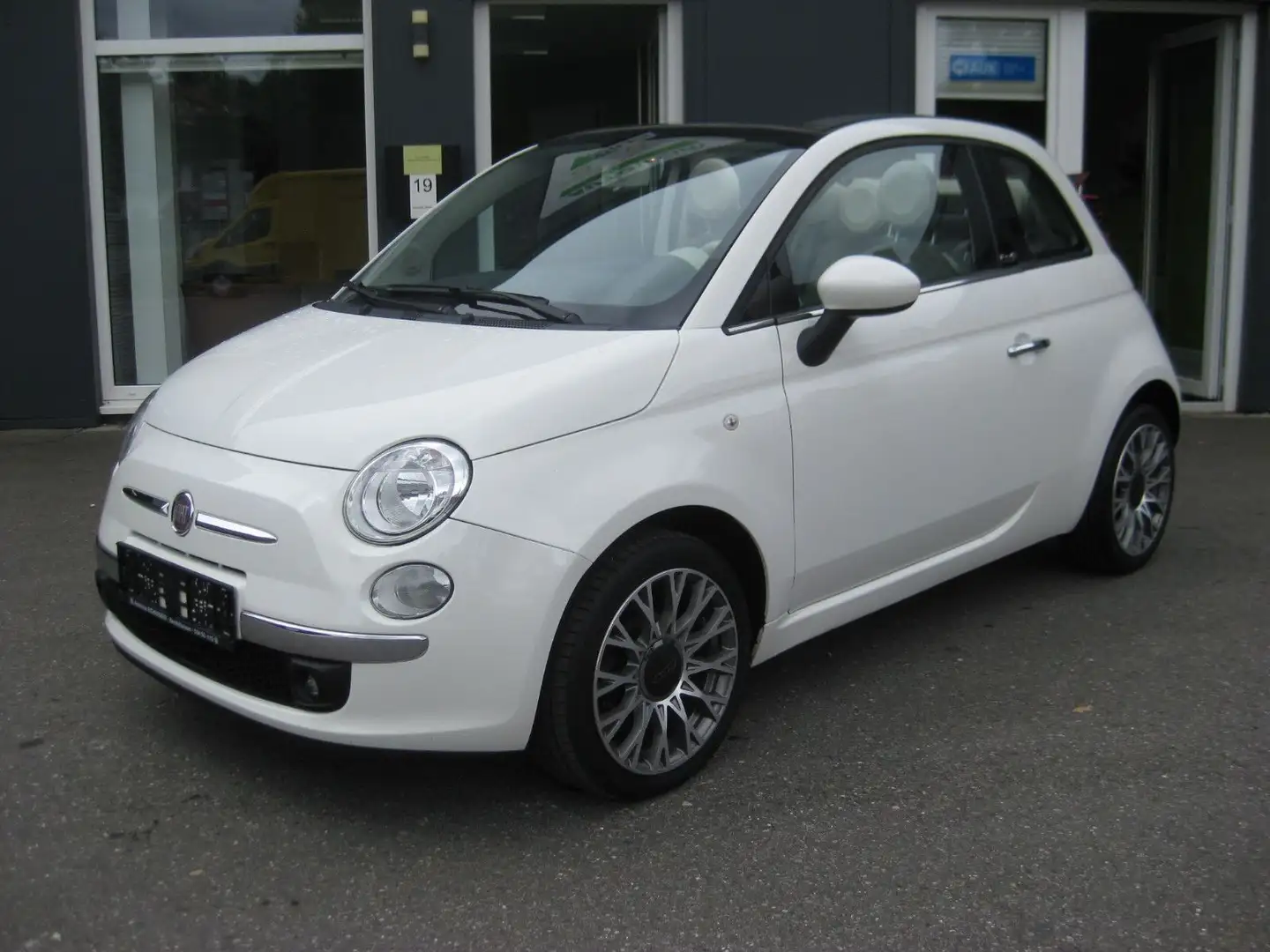 Fiat 500C Lounge "GEPFLEGT" Weiß - 1