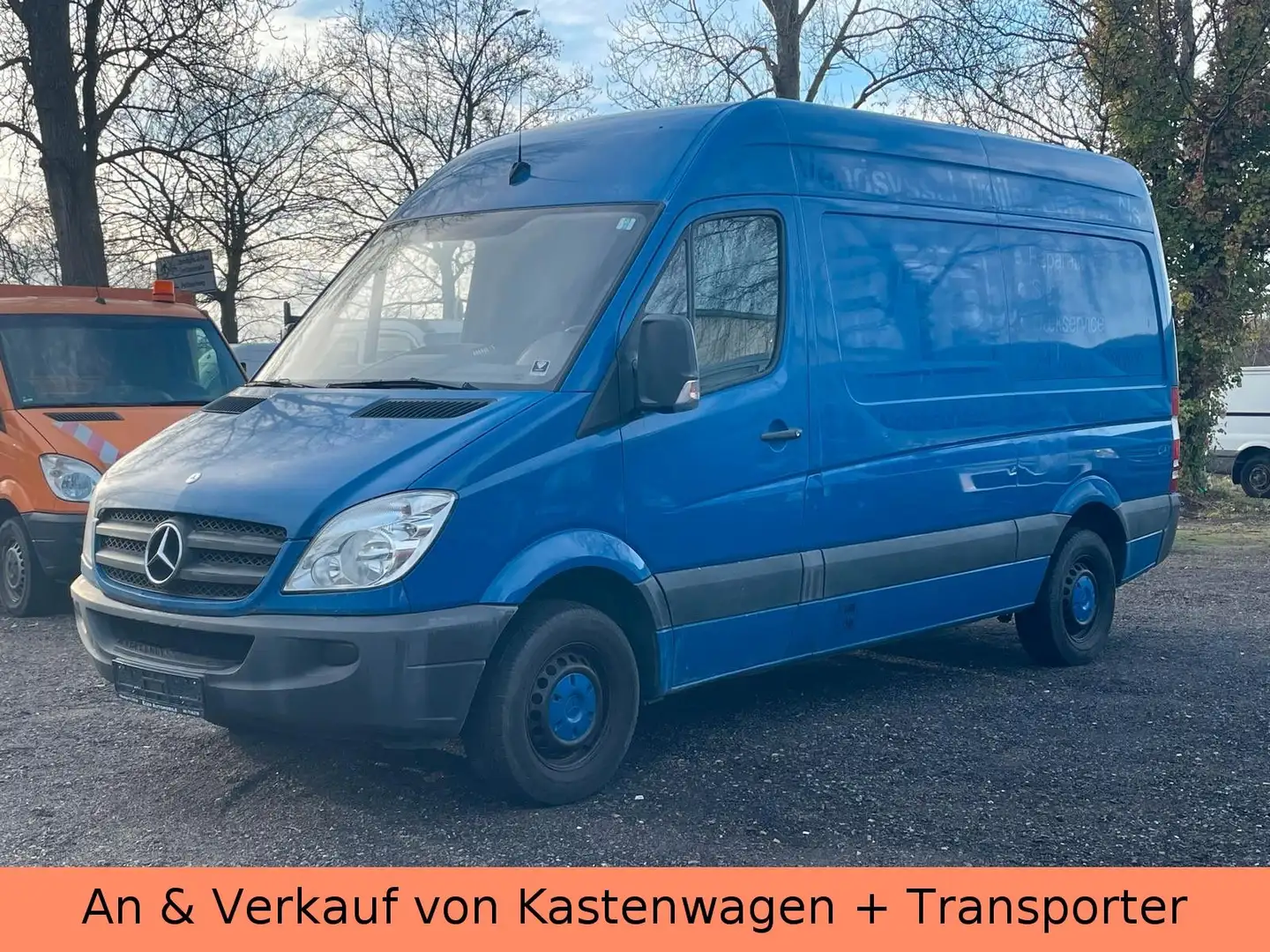 Mercedes-Benz Sprinter II Kasten 313 CDI L2H2 - TÜV NEU - AHK Blau - 2