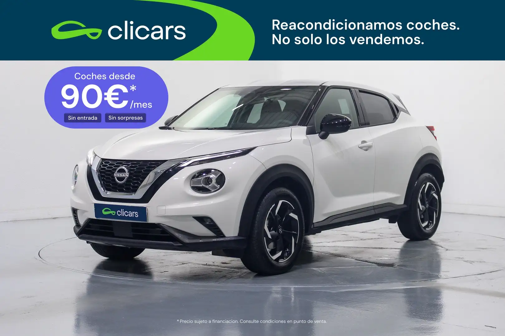Nissan Juke 1.0 DIG-T Acenta 4x2 84kW Blanco - 1