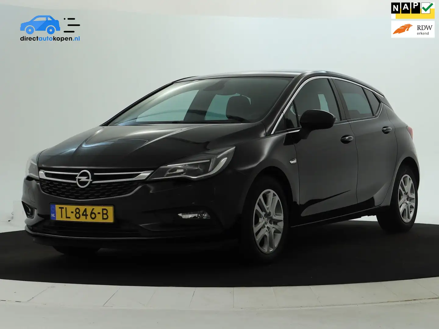 Opel Astra 1.0 Turbo Online Edition NAVI | CarPlay | 1ste eig Noir - 1