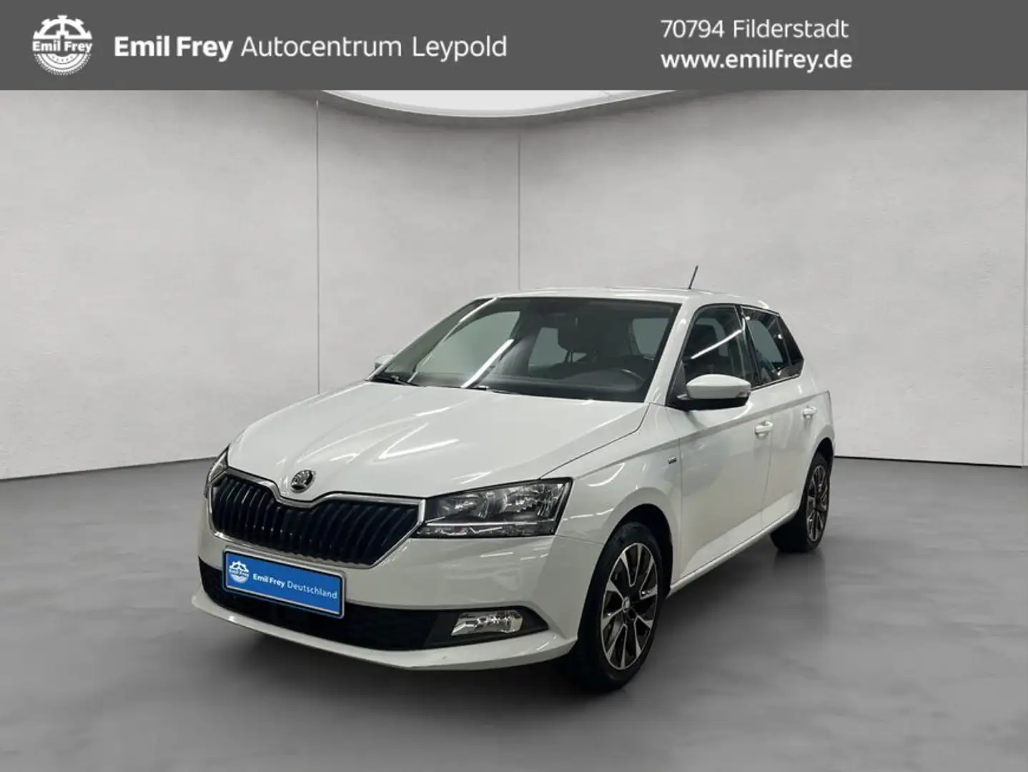 Skoda Fabia 1.0 MPI Drive 125 Weiß - 1
