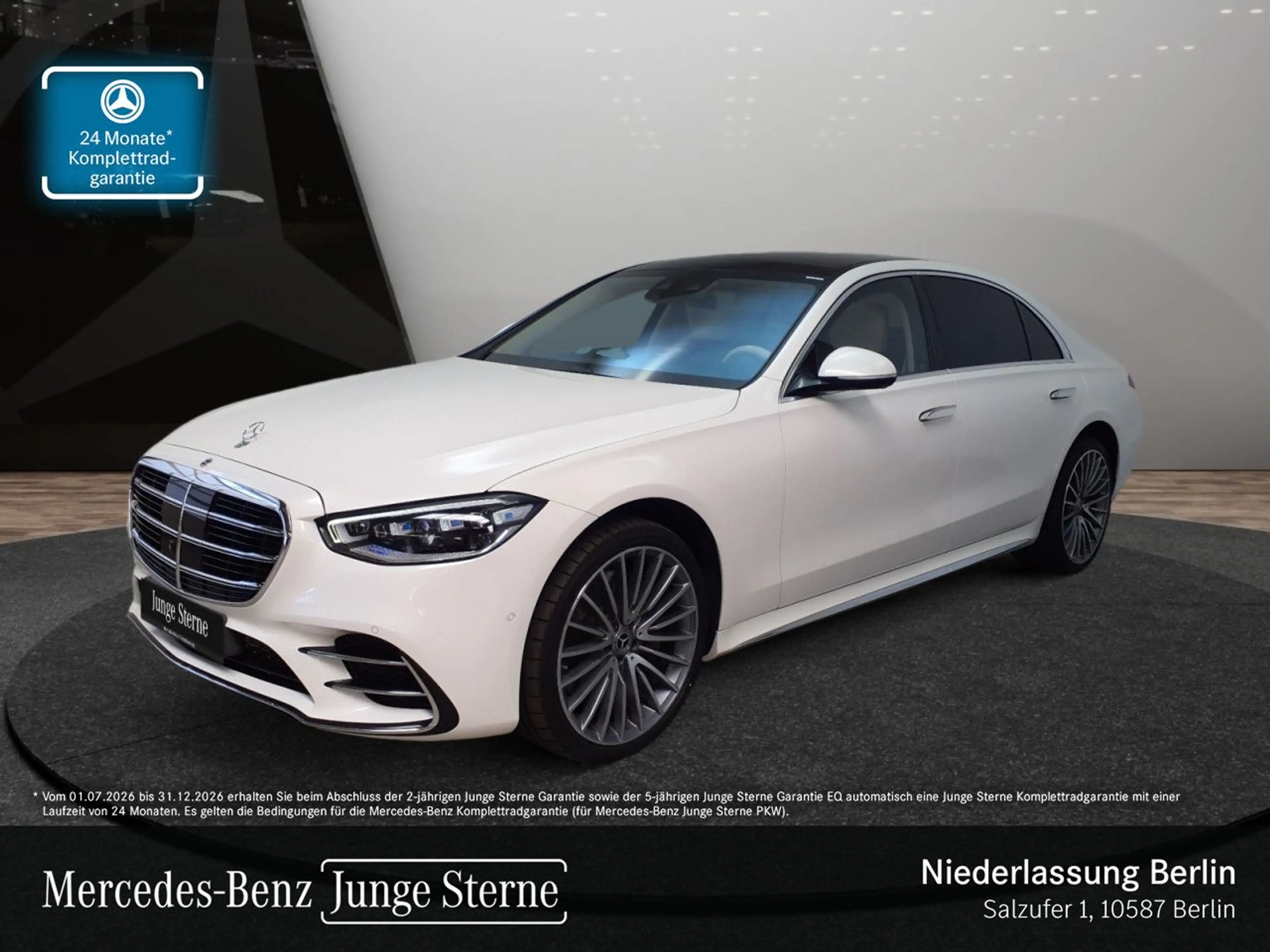 Mercedes-Benz S 400 d L 4M AMG+PANO+360+DIGITAL-L+BURMESTER3D+TV