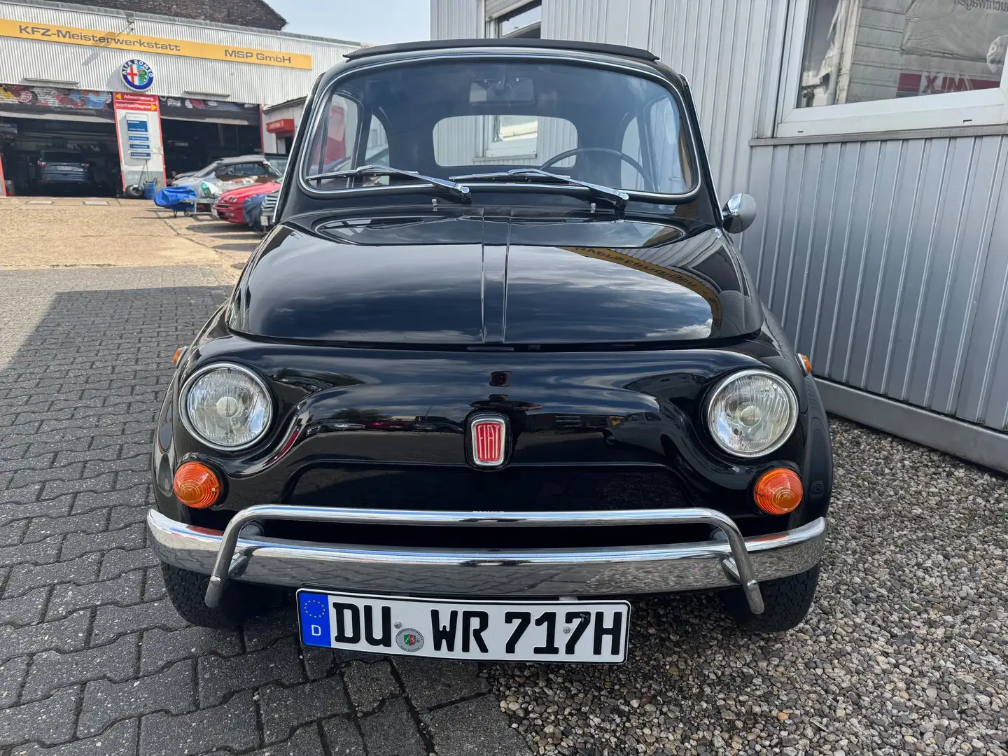 Fiat 500 500 - R - F - orig. Zustand Oldtimer - H-Zulassung Noir - 2