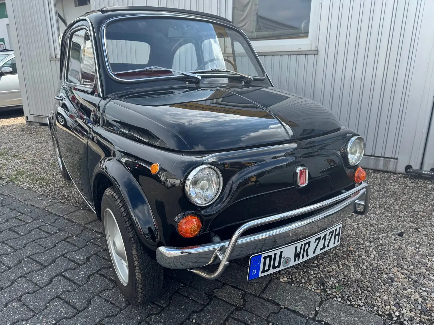 Fiat 500 500 - R - F - orig. Zustand Oldtimer - H-Zulassung Noir - 1