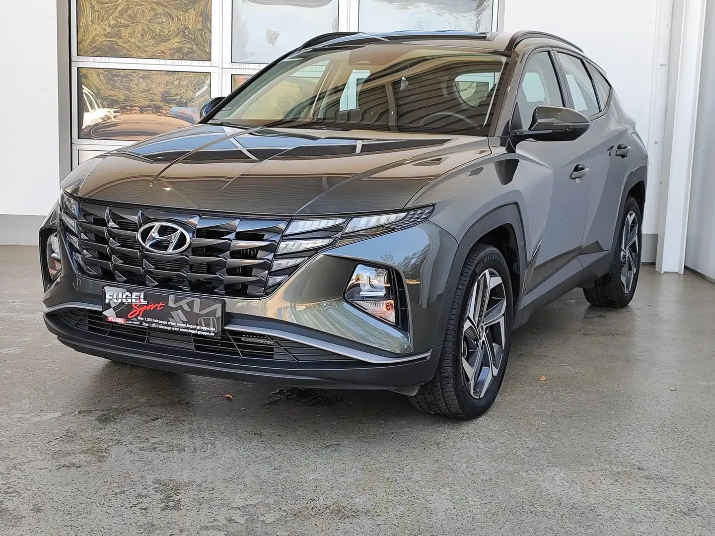 Hyundai TUCSON 1.6 T-GDI PHEV AWD Navi|RFK|SHZ Gris - 2