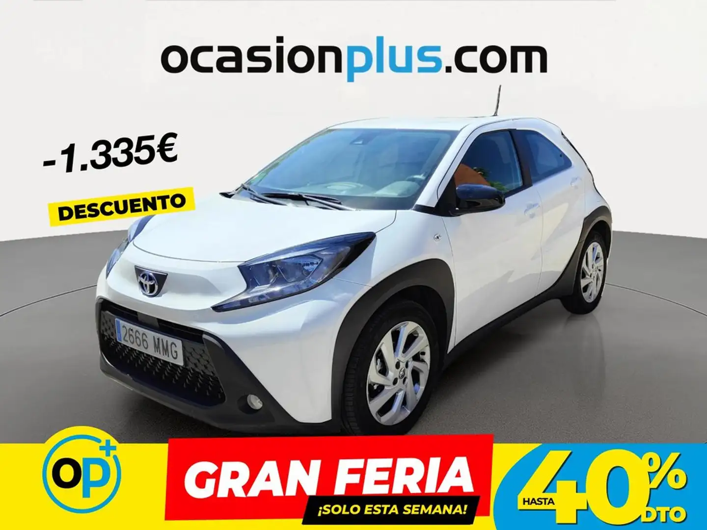 Toyota Aygo Play Blanco - 1
