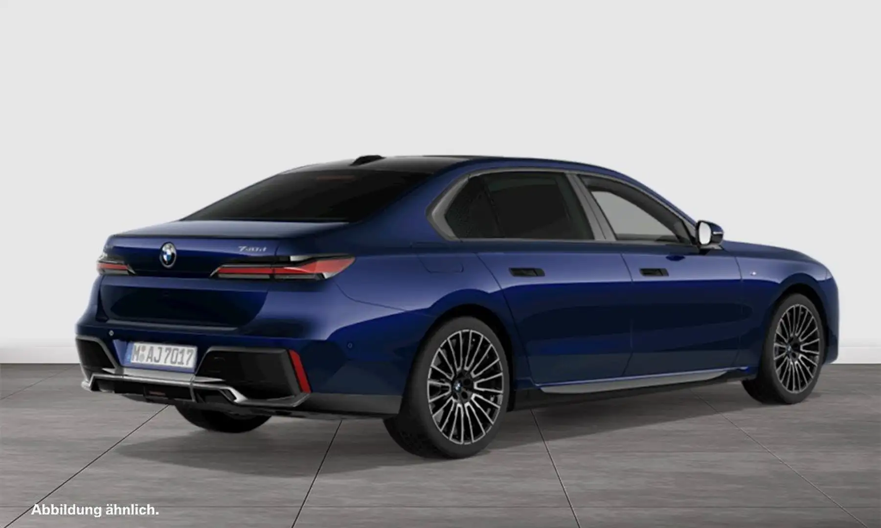 BMW 740 d xDrive M Sport HUD PANO ACC 360°KAM RFK TV Blau - 2