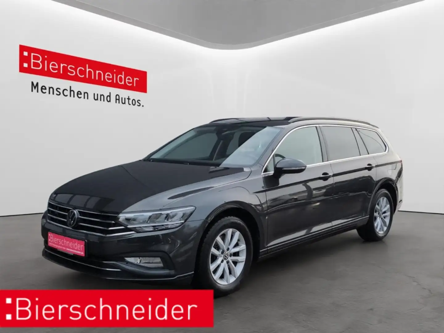 Volkswagen Passat Variant 2.0 TDI DSG Business LED NAVI AHK PDC SHZ 5-J-GAR. Grau - 1