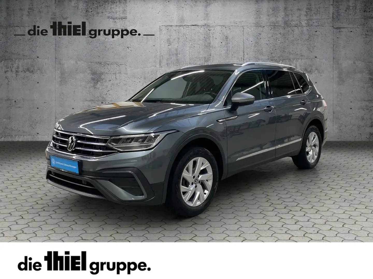 Volkswagen Tiguan Allspace 2.0 TDI Life DSG 4Motion AHK+Navi+LED Grau - 1