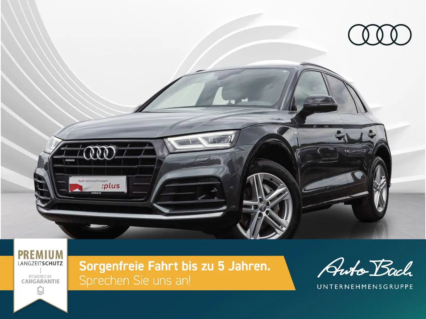 Audi Q5 S line competition 40TDI qu Stronic Navi LED Grau - 2