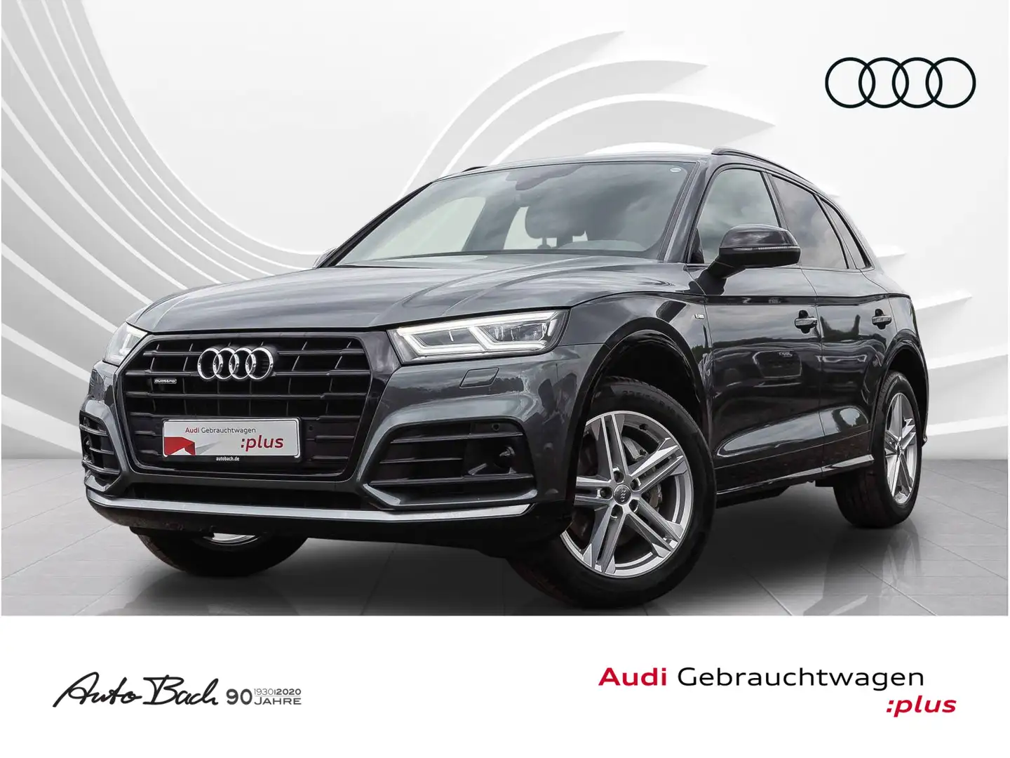 Audi Q5 S line competition 40TDI qu Stronic Navi LED Grau - 1