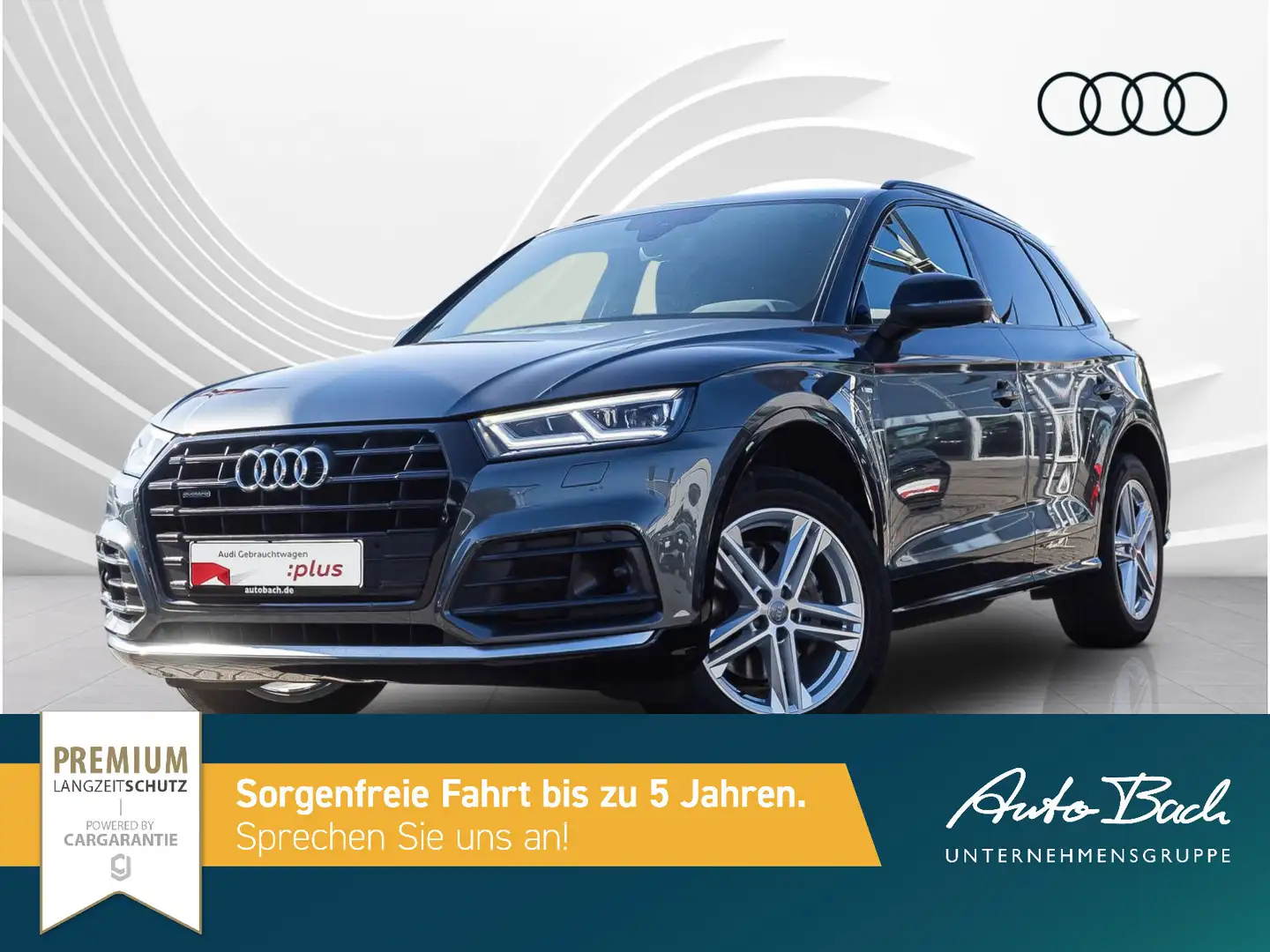 Audi Q5 S line competition 40TDI qu Stronic Navi LED Grau - 2