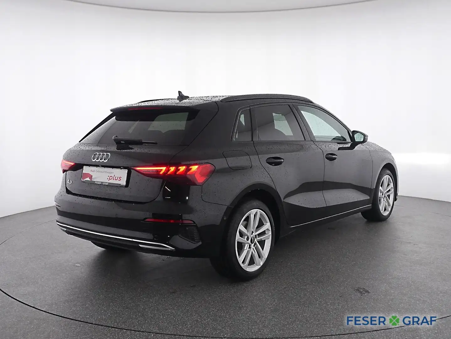 Audi A3 35 TDI S tronic Adv Navi,LED,Sportsitze Schwarz - 2