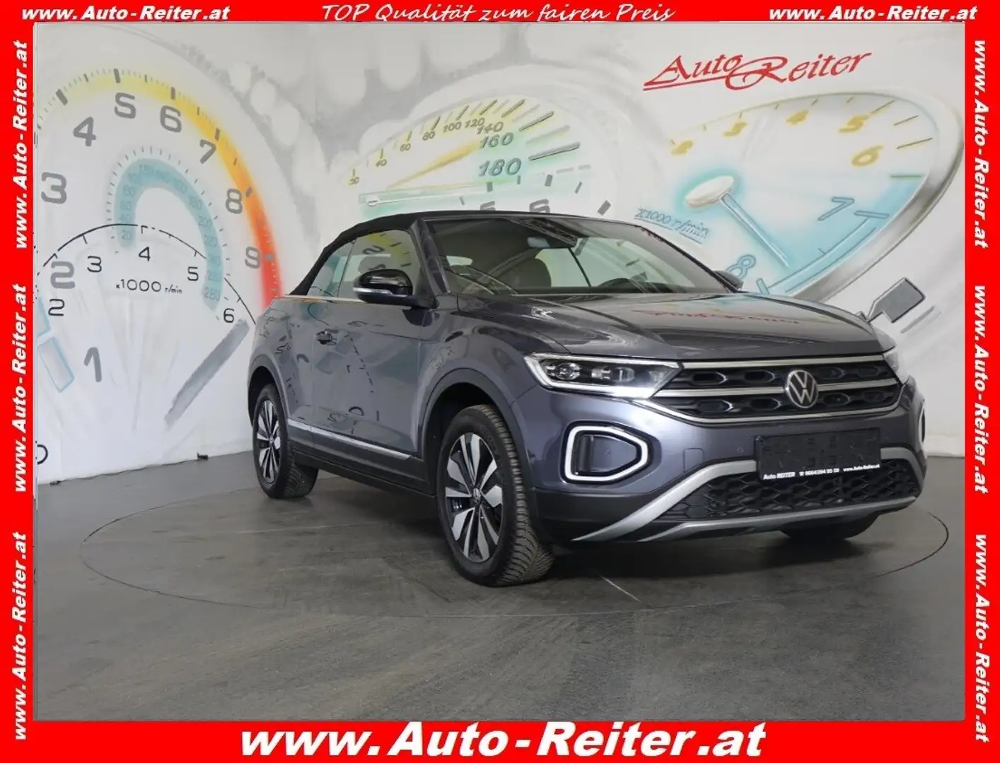 Volkswagen T-Roc Cabrio 1,0 TSI Style *ACC, NAVI, LED* Grau - 1