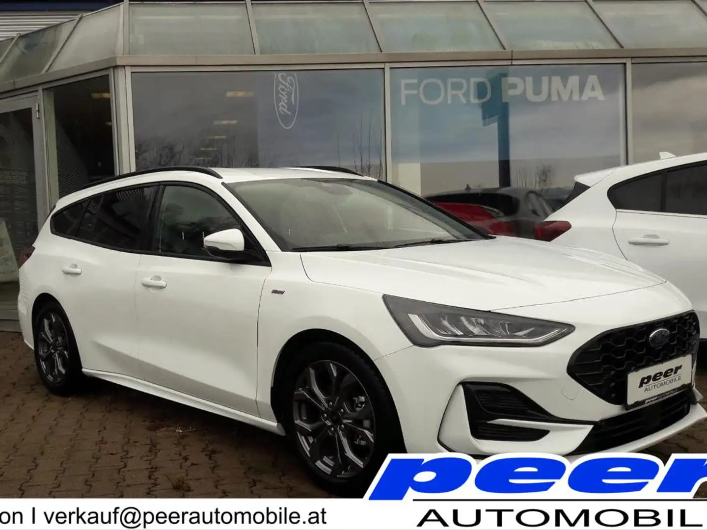 Ford Focus Focus Traveller ST-Line 1,5L Eblue 115PS A8 FWD Weiß - 1