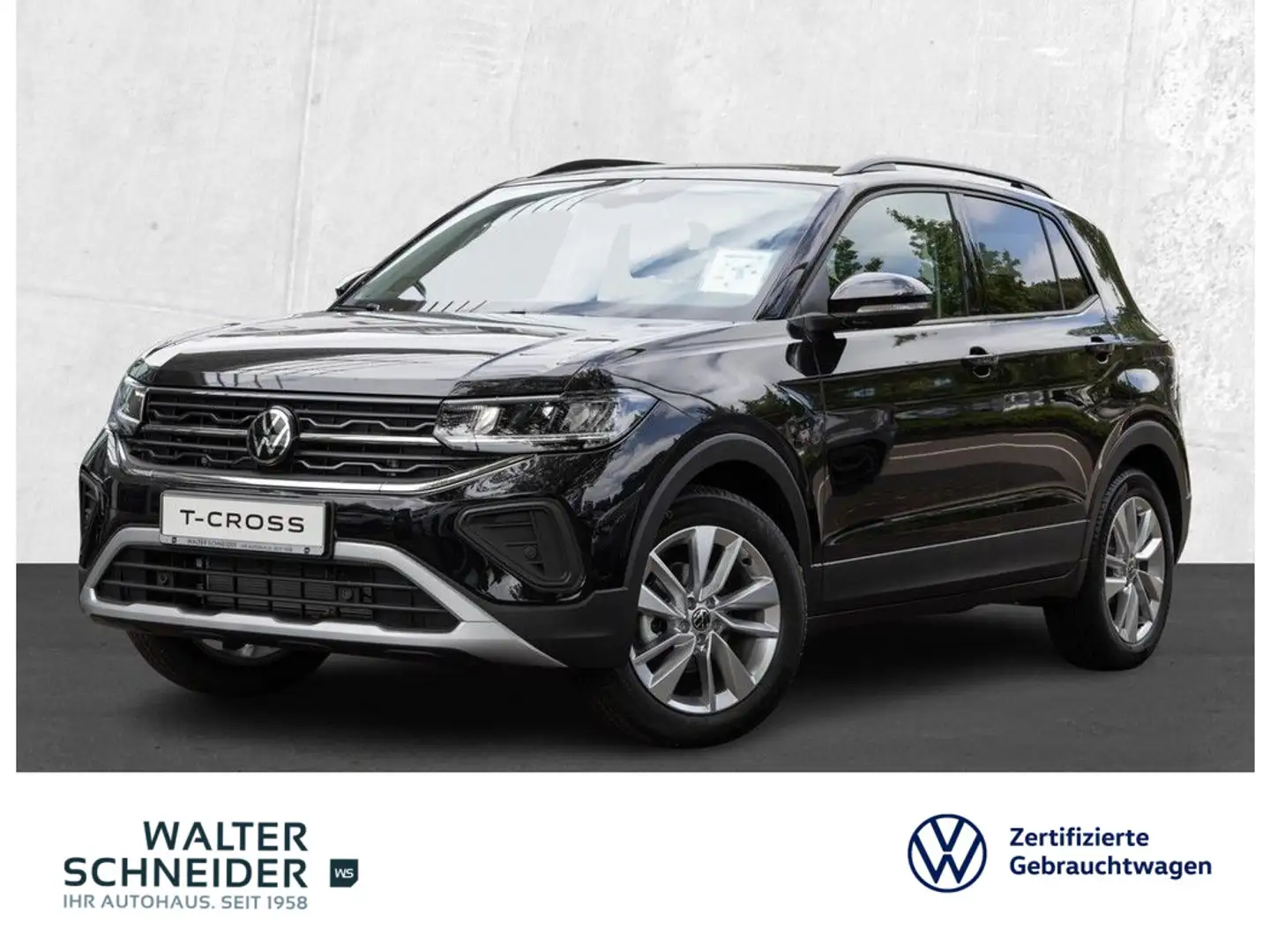Volkswagen T-Cross Life 1.0 TSI 6-Gang Sitzheizung IQ.Drive Fekete - 1
