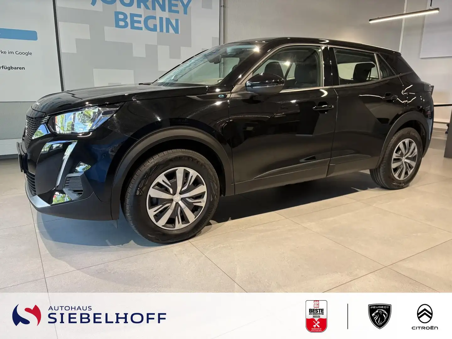 Peugeot 2008 e-2008 Active Elektromotor 136 Negro - 1