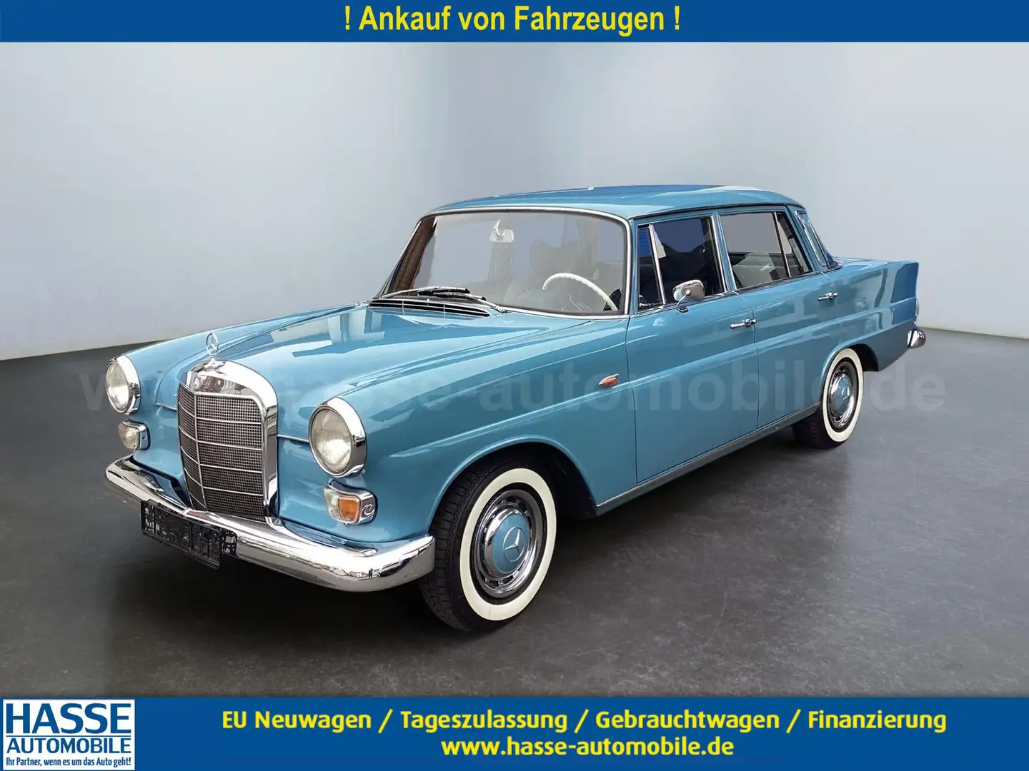 Mercedes-Benz 230 w110 77 kW (105 PS), Schaltgetriebe, Heckantrieb Modrá - 1