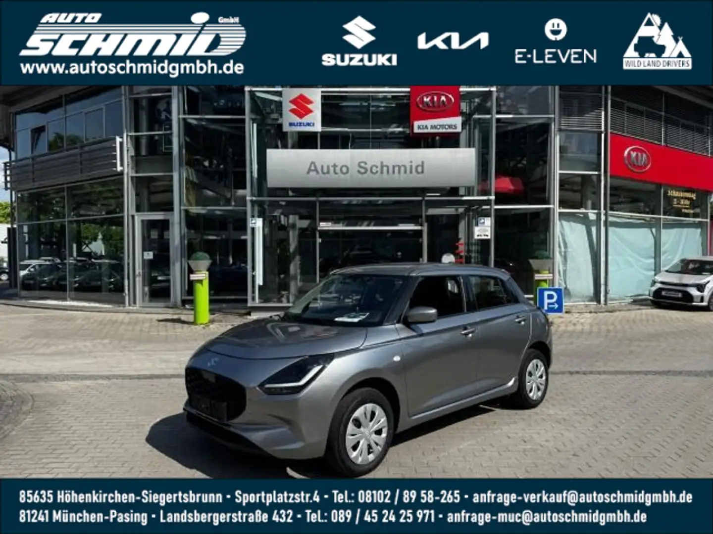 Suzuki Swift SWIFT 1.2 DUALJET HYBRID ALLRAD CLUB Stříbrná - 1