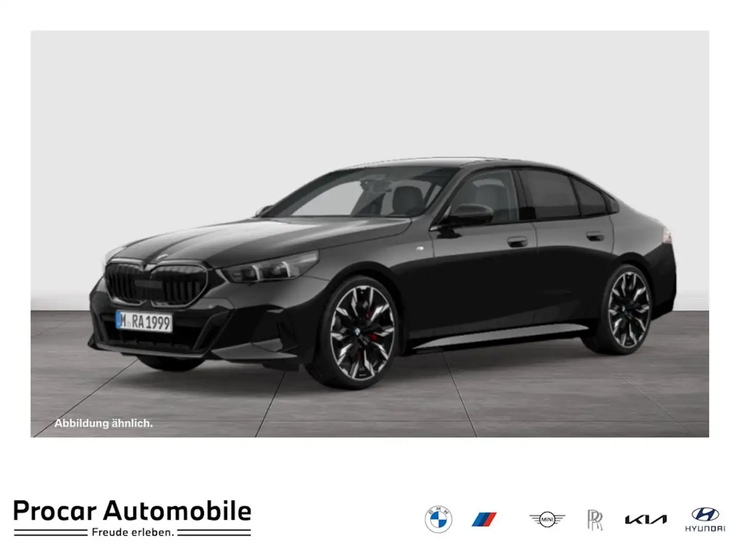 BMW 520 d Limousine * M-Sportpaket * Panorama Glasdach * H Zwart - 1
