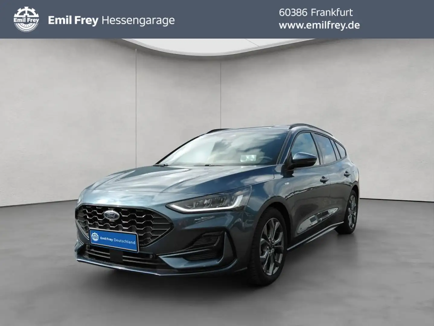 Ford Focus Turnier 1.0 EcoBoost Hybrid ST-LINE X Bleu - 1
