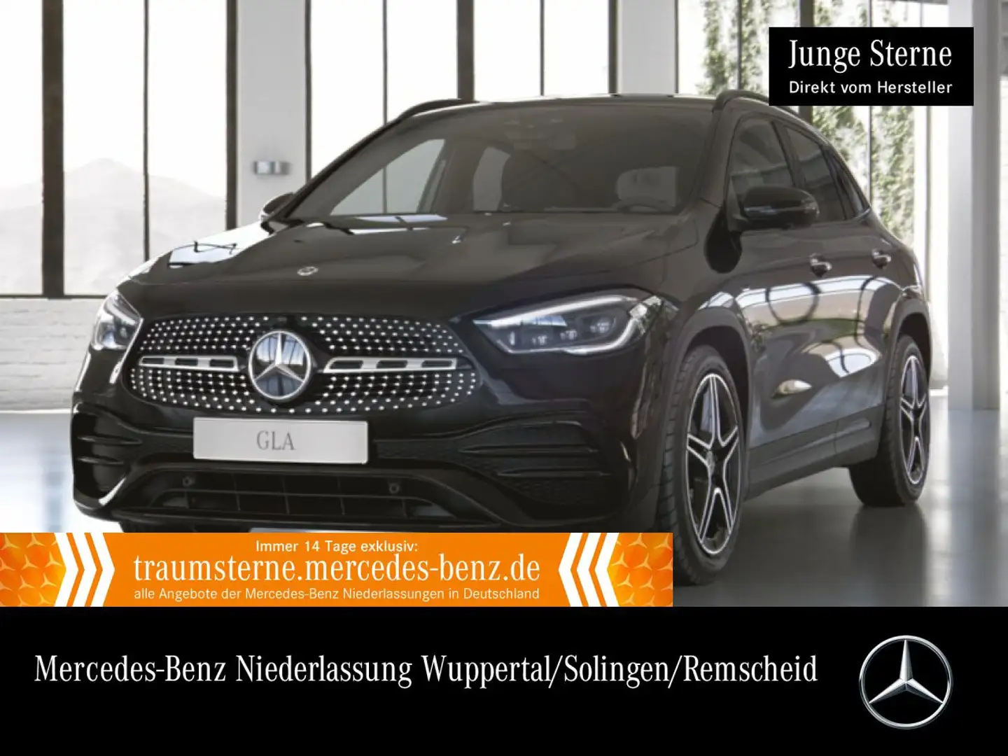 Mercedes-Benz GLA 250 e AMG+NIGHT+360°+AHK+MULTIBEAM+19"+TOTW Schwarz - 1