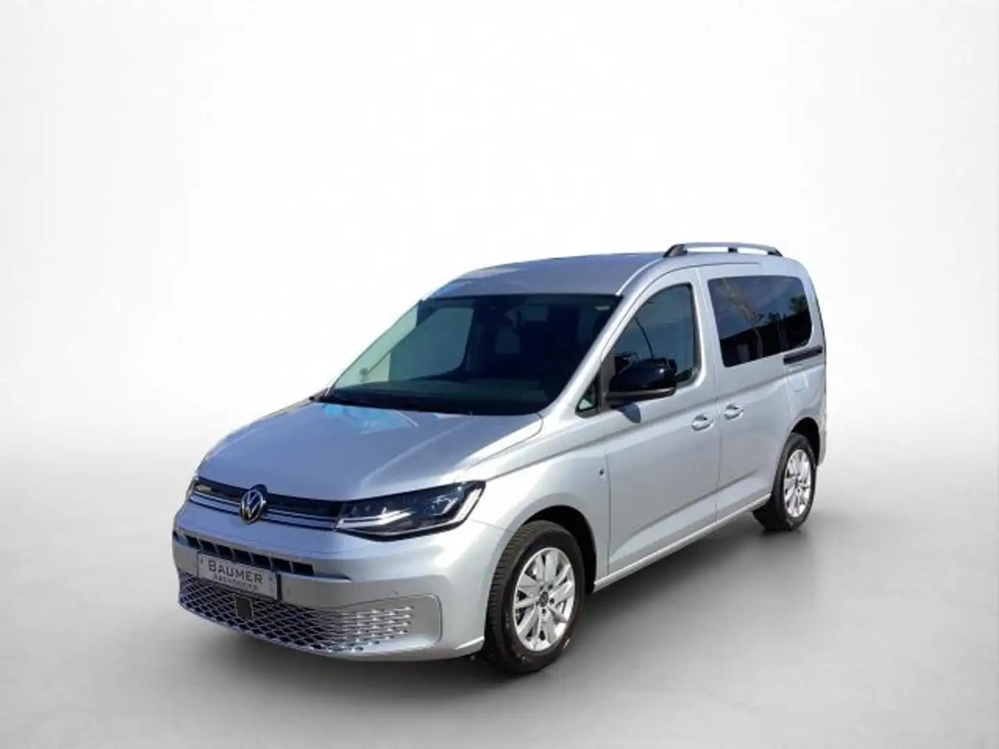 Volkswagen Caddy Life 2.0 TDI AHK Navi LED PDC Kamera SHZ DAB Argent - 2