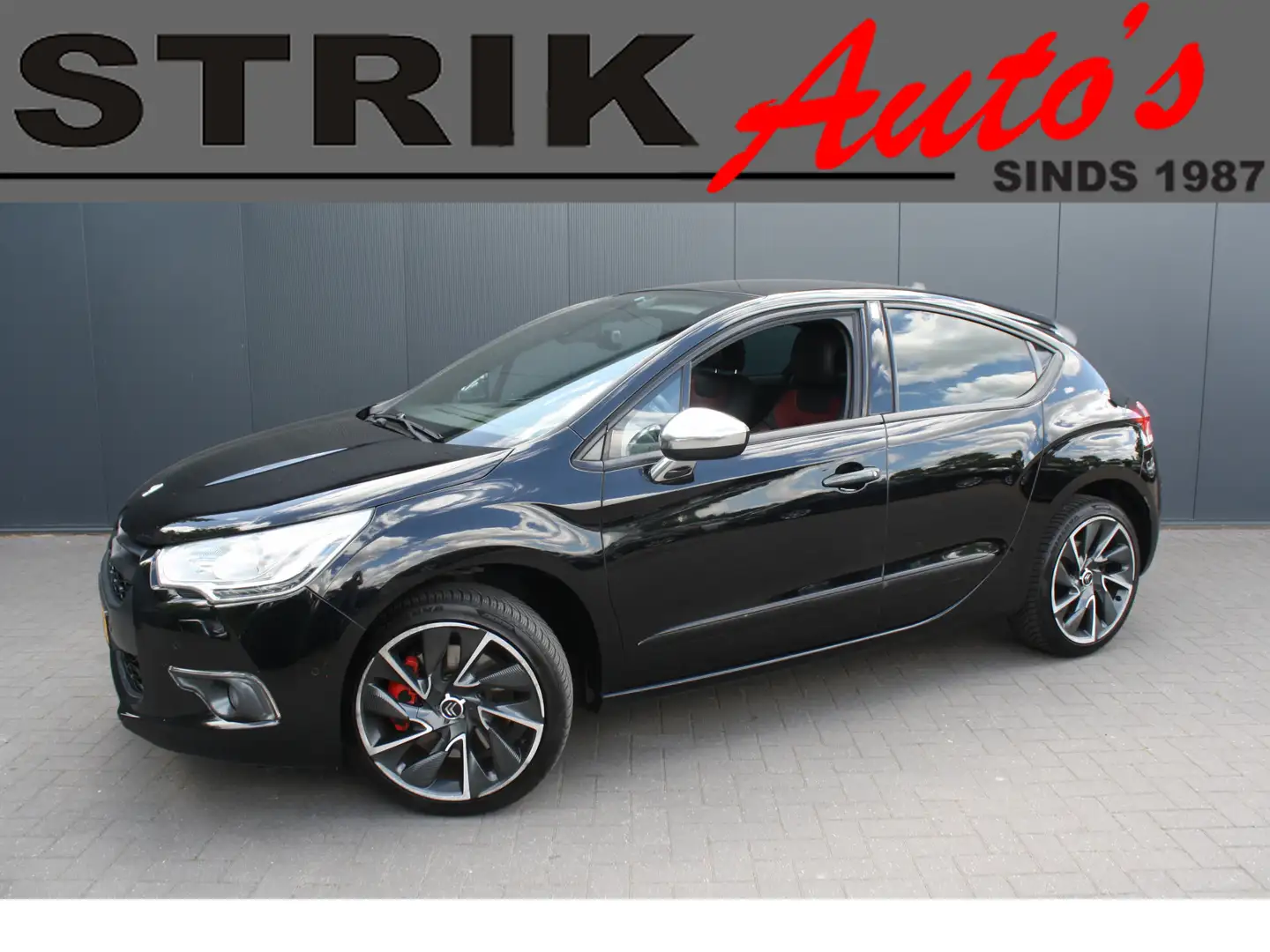 Citroen DS4 2.0 HDI Sport Chic - NAVIGATIE - MASSAGE SEATS - L Zwart - 1