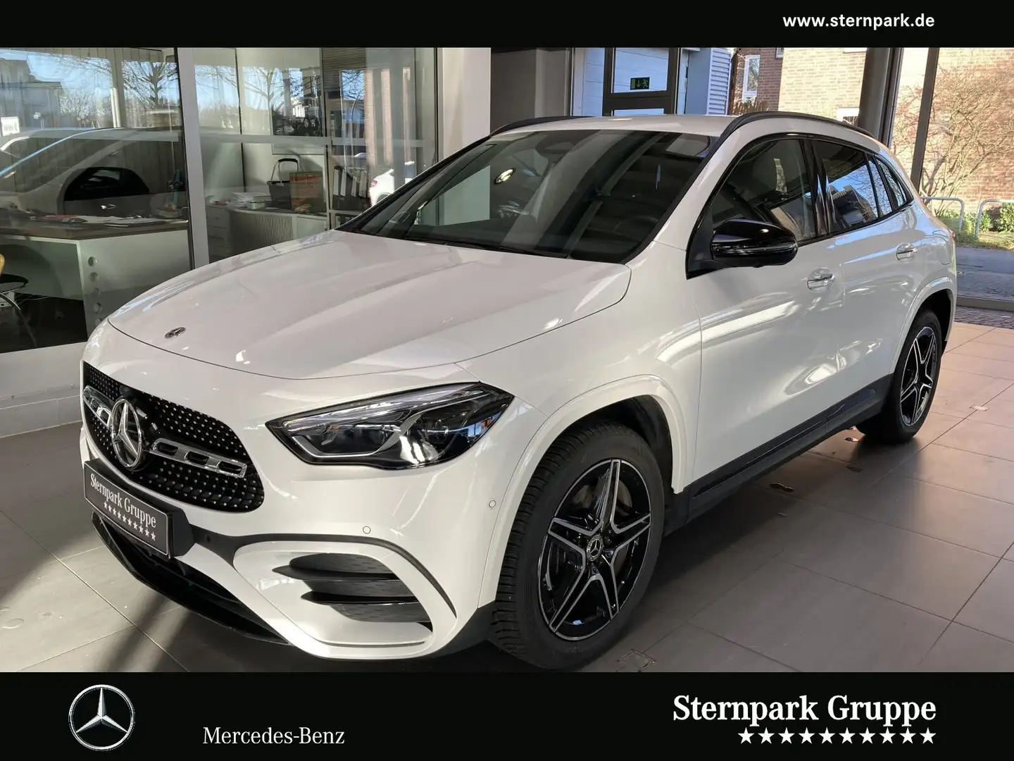 Mercedes-Benz GLA 250 GLA 250 e AMG Night+AHK+Distro+Memory+MBeam+Burm Weiß - 1