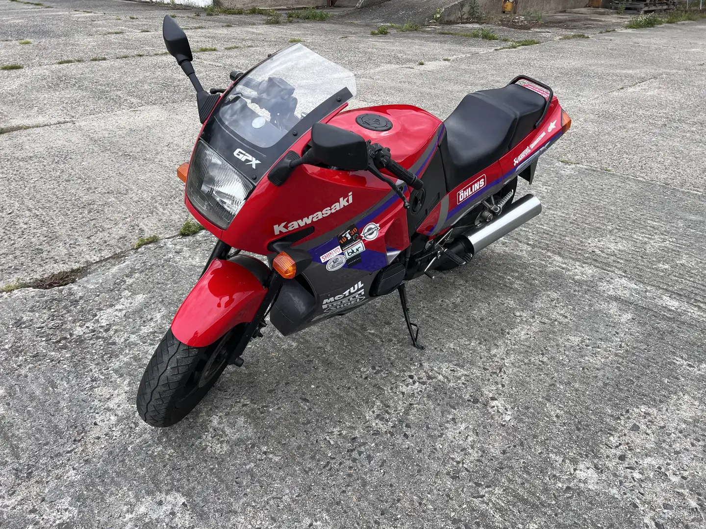 Kawasaki GPX 600 R Rood - 1