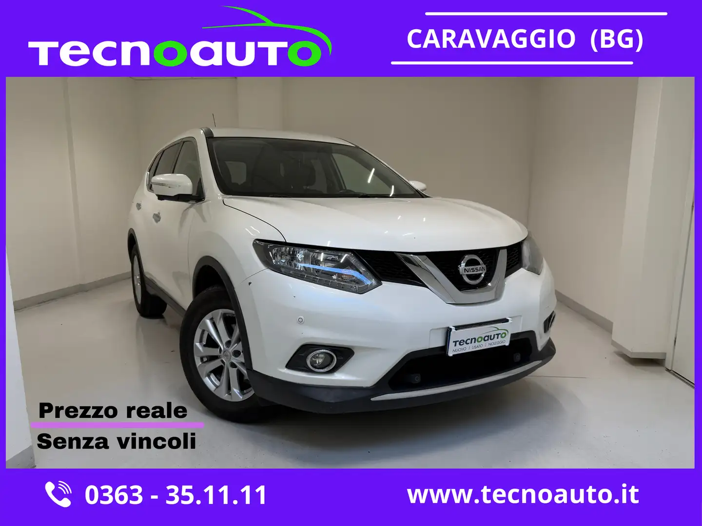 Nissan X-Trail 1.6 dCi 2WD Acenta Automatica Blanc - 1