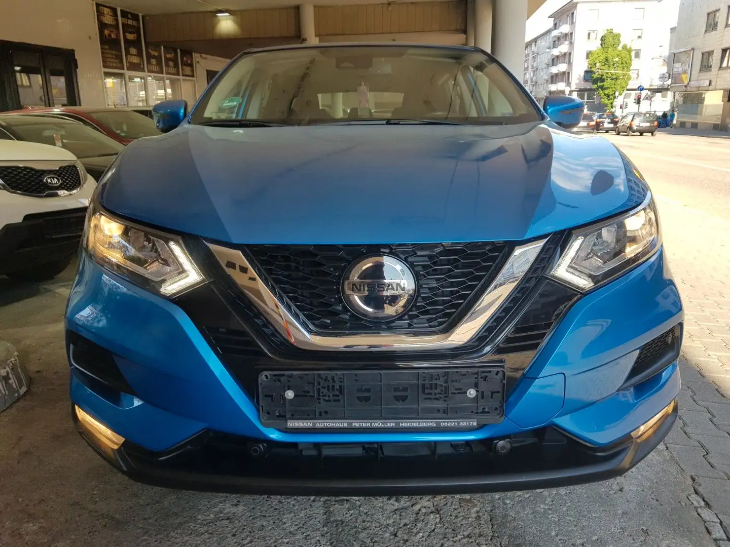 Nissan Qashqai Shiro/Navi/Automatik/A.H.Kupplung/1Hand Blu/Azzurro - 2