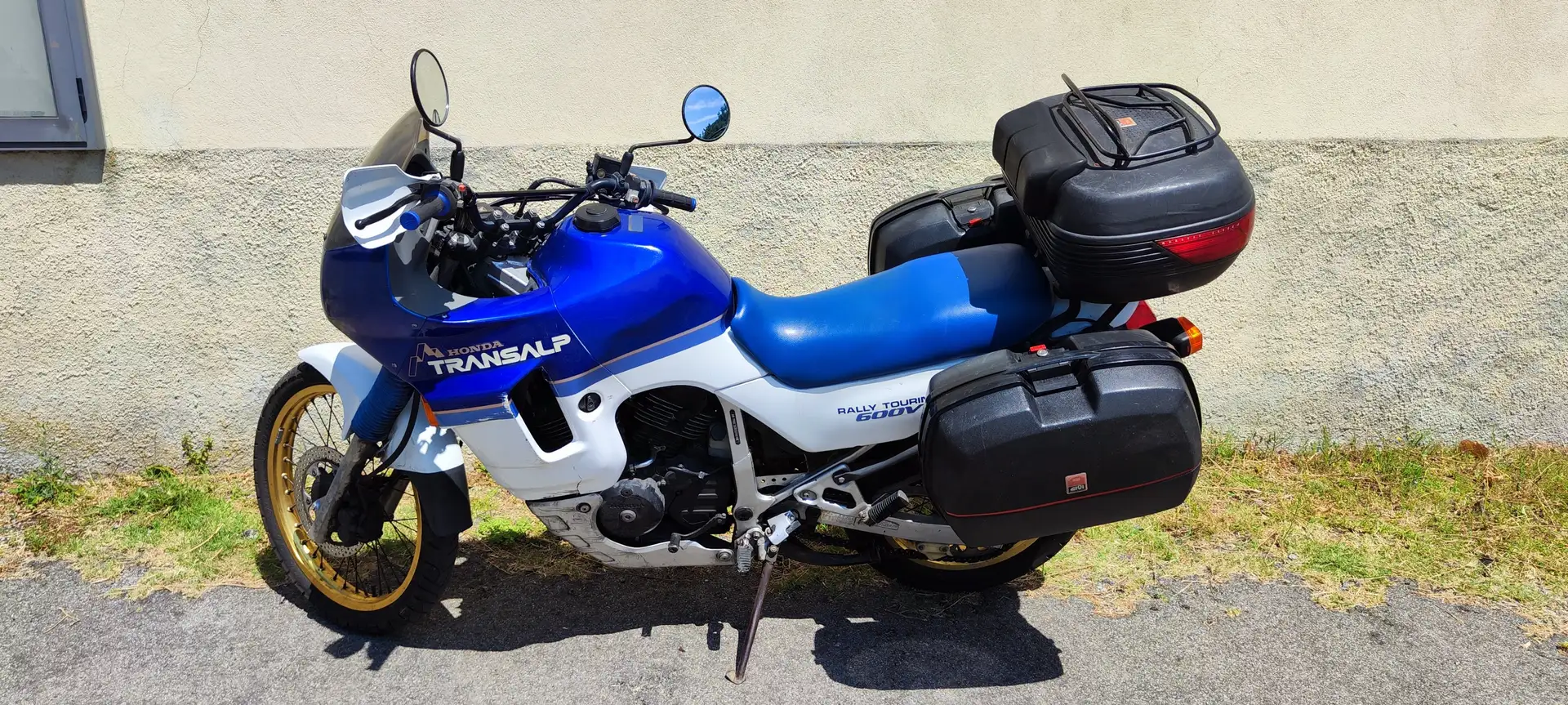 Honda Transalp 600V Niebieski - 1