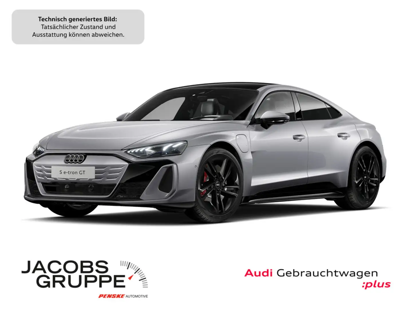 Audi e-tron GT S Facelift/S-Sitze/Pano/Laser/HuD/360° Argintiu - 1