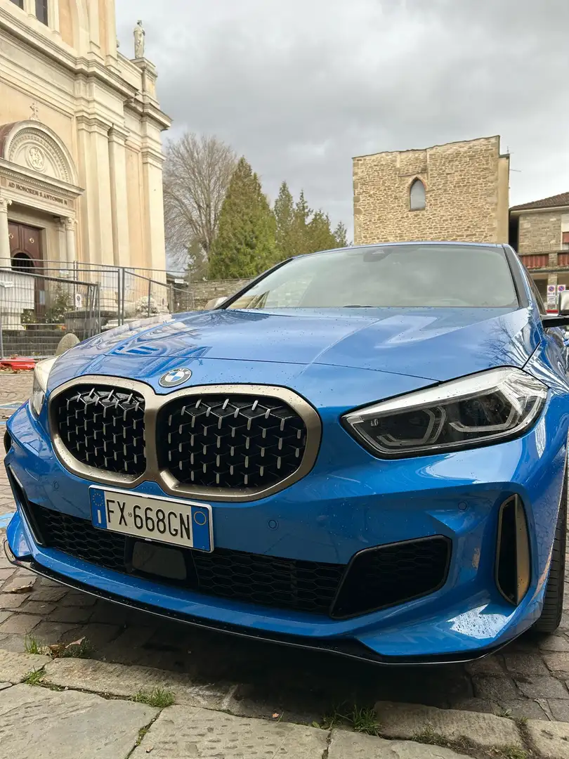 BMW 135 M 135i xdrive auto Bleu - 1