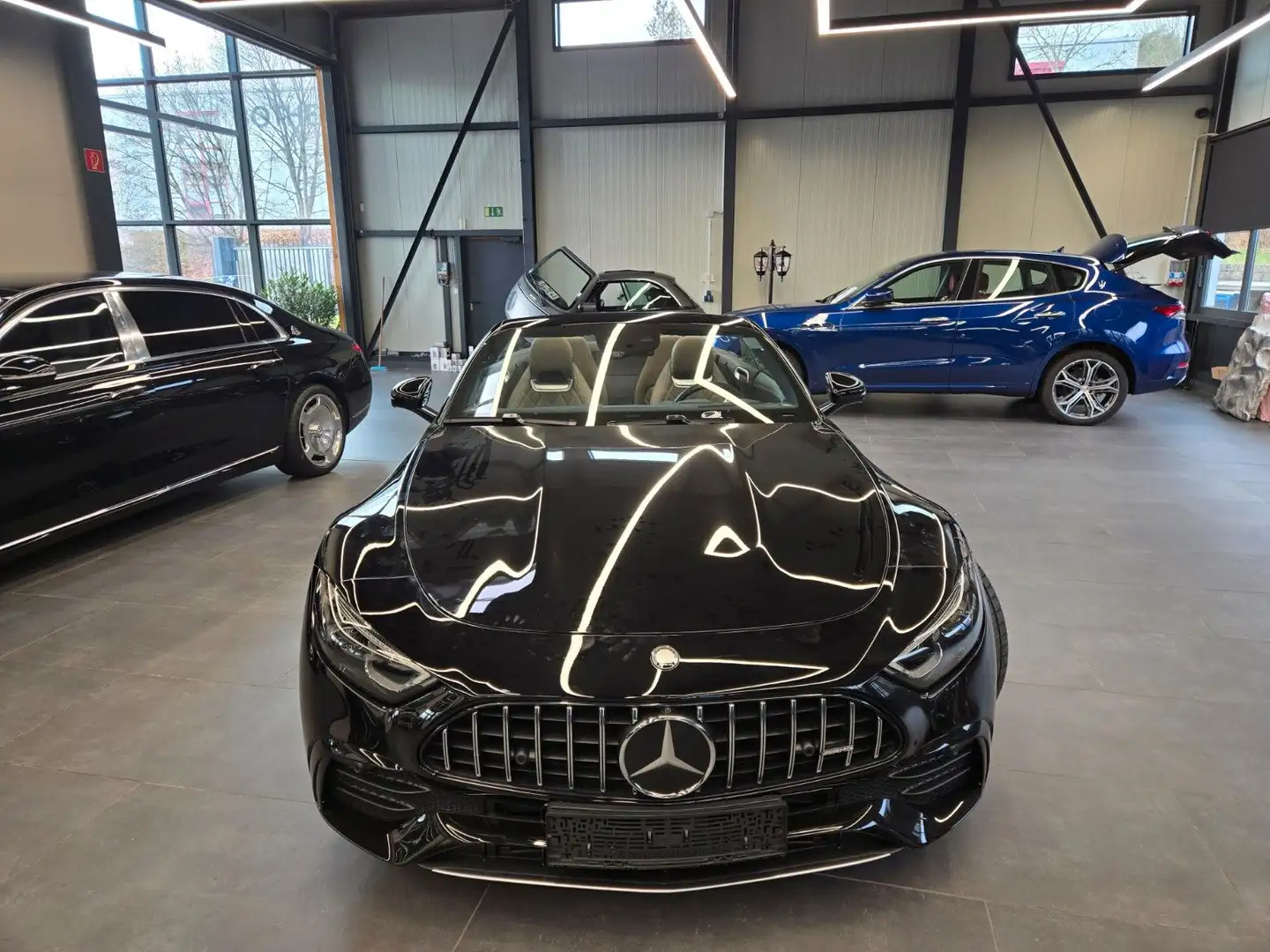 Mercedes-Benz SL 43 AMG Komfort*Keyless*Sound*Distronic*Headup Schwarz - 2